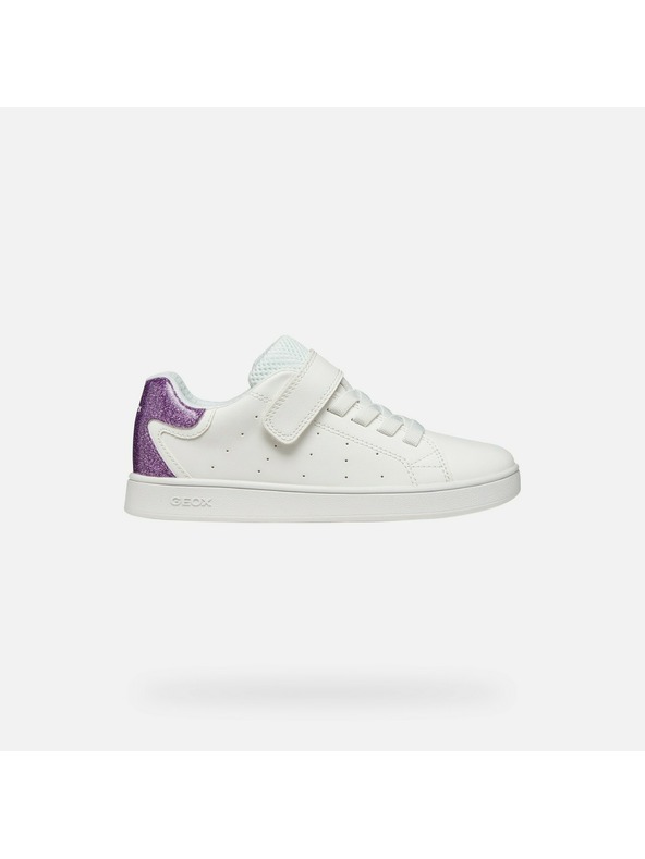 Geox Bele dekliške superge Geox Eclyper