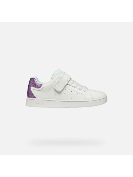 Geox Bele dekliške superge Geox Eclyper