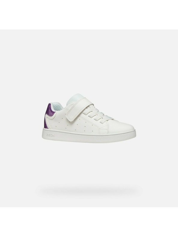 Geox Bele dekliške superge Geox Eclyper