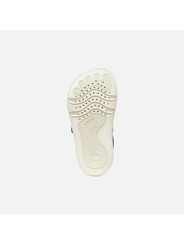 Geox Tmavo modré chlapčenské barefoot tenisky Geox Steppieup