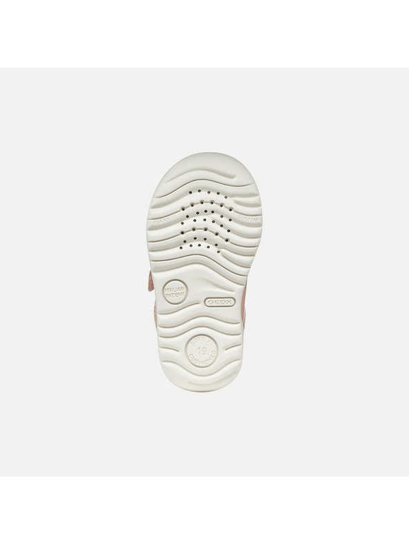 Geox Svetlo rožnati deklinski čevlji za prve korake Geox Macchia