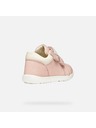 Geox Svetlo rožnati deklinski čevlji za prve korake Geox Macchia