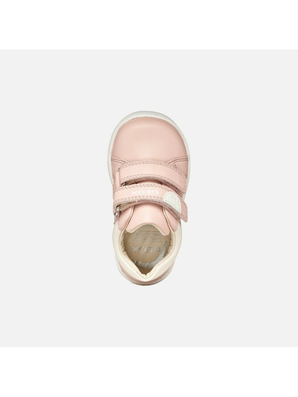 Geox Svetlo rožnati deklinski čevlji za prve korake Geox Macchia