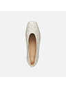 Geox Srebrni ženski balerinke Geox Marsilea