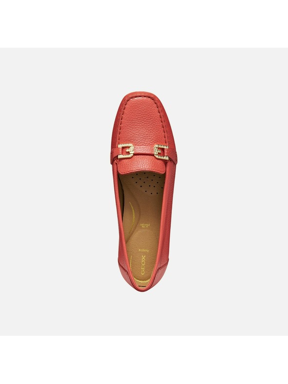 Geox Rdeči ženski mokasini Geox Annytah Moc