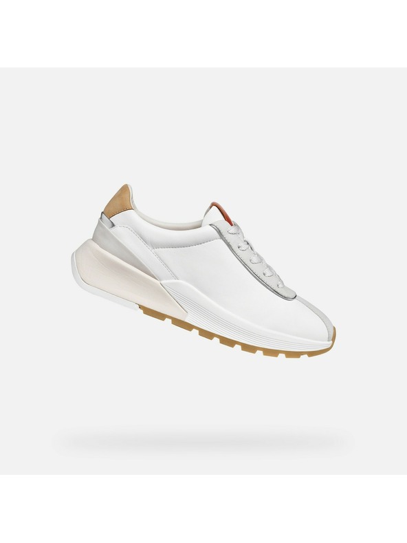 Geox Beli ženski čevlji Geox Metropoli