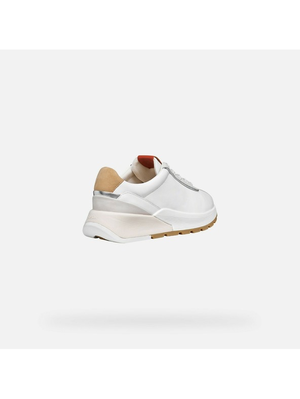 Geox Beli ženski čevlji Geox Metropoli