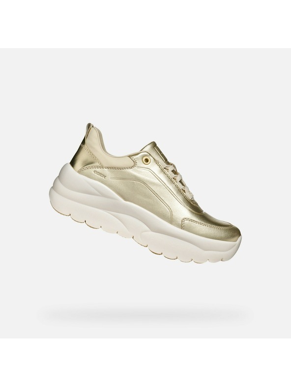 Geox Zlati ženski čevlji Geox Xtros