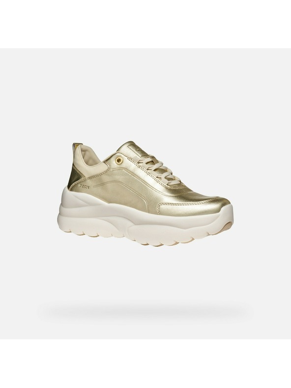 Geox Zlati ženski čevlji Geox Xtros