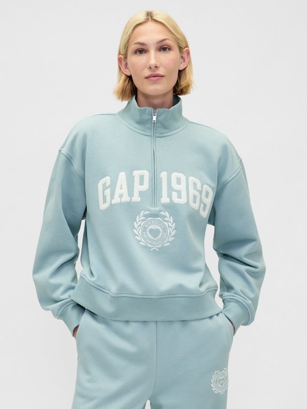 GAP Oversize pulover z logotipom 1969 VintageSoft GAP
