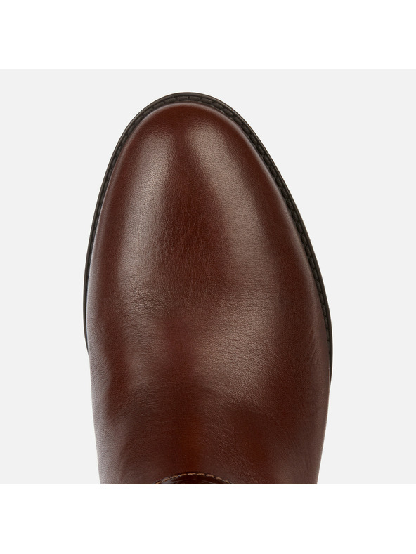 Geox Rjavi ženski škornji Geox Felicity