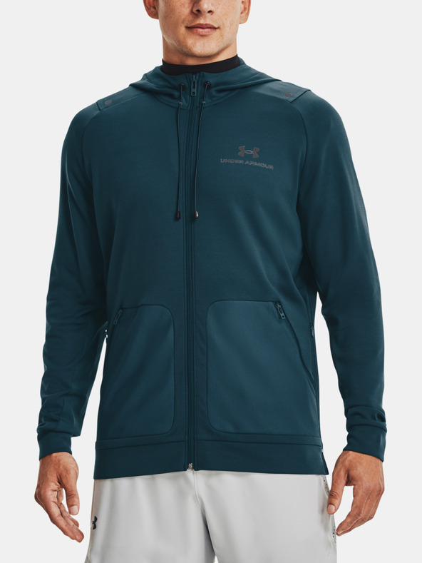 Under Armour Moški pulover Under Armour Rush All Purpose FZ HD