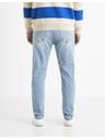 Celio Svetlomodre moške kavbojke Celio Slim Fit Length