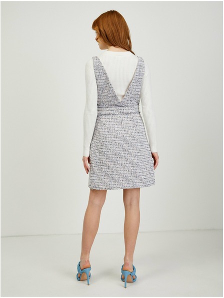 Orsay Svetlo siva ženska tvidasta obleka ORSAY