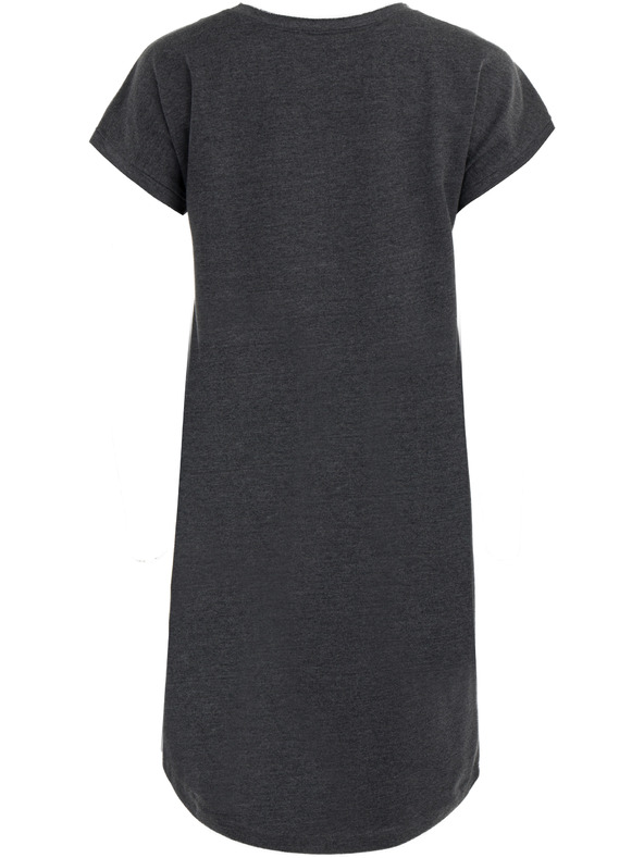 ALPINE PRO Siva ženska obleka ALPINE PRO HEMADA