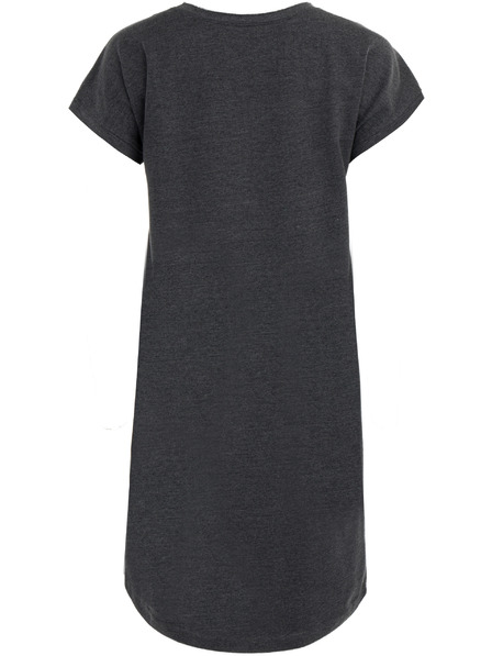 ALPINE PRO Siva ženska obleka ALPINE PRO HEMADA