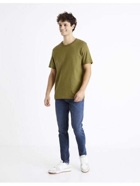 Celio Modre moške kavbojke ozkega kroja Celio C45 Doskinny