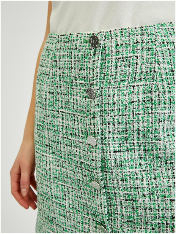 Orsay Zeleno žensko tvidasto krilo ORSAY