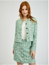 Orsay Zelen ženski vzorčast suknjič ORSAY