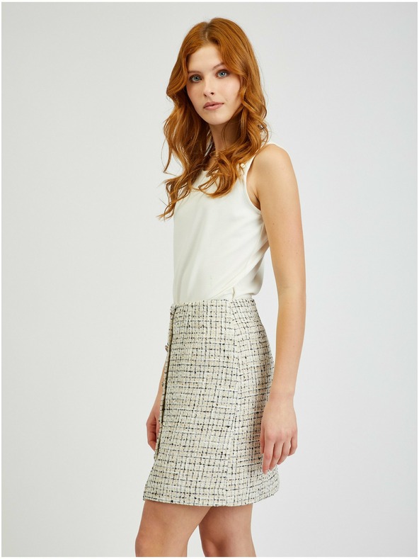 Orsay Bež žensko tvidasto krilo ORSAY