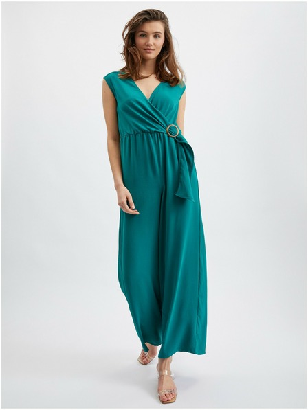 Orsay Petrolejsko zelen ženski kombinezon ORSAY