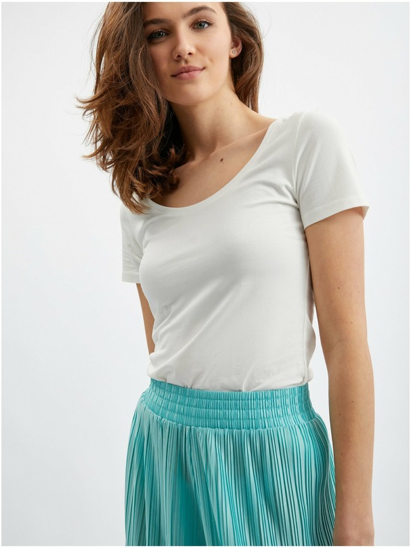 Orsay Turkizne ženske široke hlače ORSAY