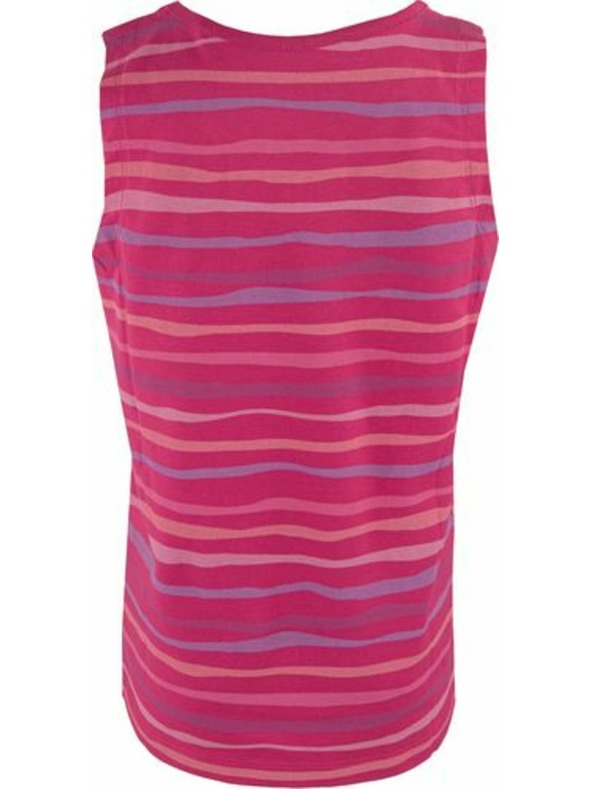 ALPINE PRO Temno rožnata dekliška majica z vzorcem ALPINE PRO Holso