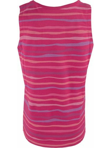 ALPINE PRO Temno rožnata dekliška majica z vzorcem ALPINE PRO Holso