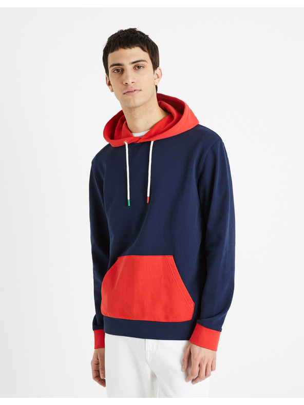 Celio Rdeče-modra moška jopa Celio Demultico