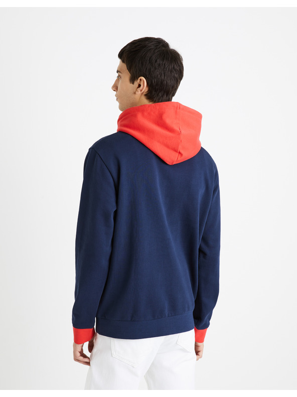 Celio Rdeče-modra moška jopa Celio Demultico