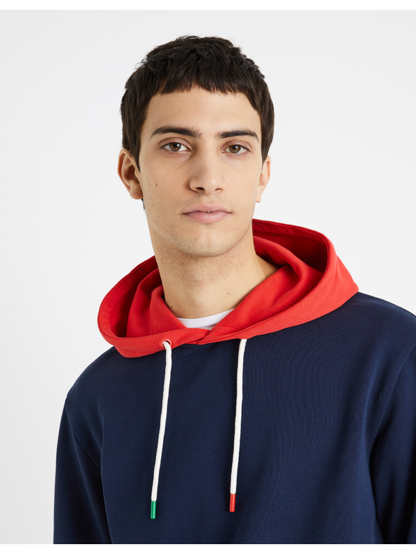 Celio Rdeče-modra moška jopa Celio Demultico