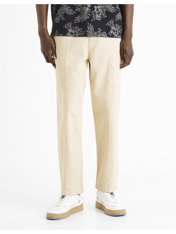 Celio Kremaste moške hlače Celio Dorust