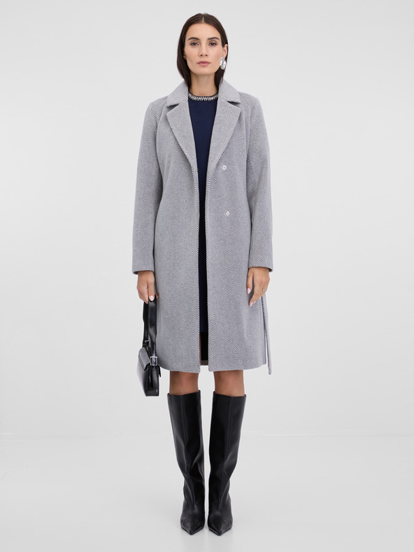 Orsay Siv ženski zimski plašč ORSAY