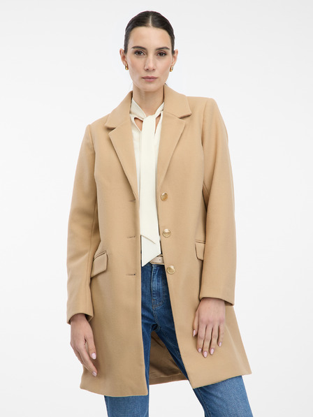 Orsay Svetlo rjav ženski plašč ORSAY