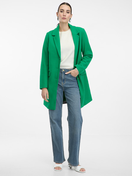 Orsay Zelen ženski plašč ORSAY