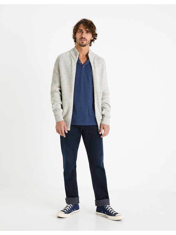 Celio Temno modra moška srajca Celio Fegetiml