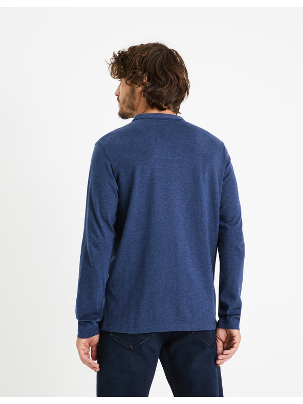 Celio Temno modra moška srajca Celio Fegetiml