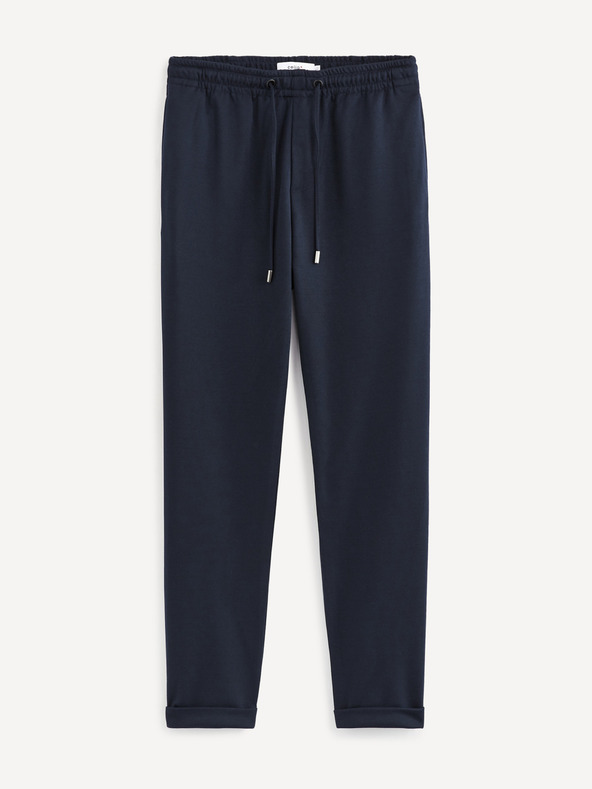 Celio Temno modre moške hlače Celio