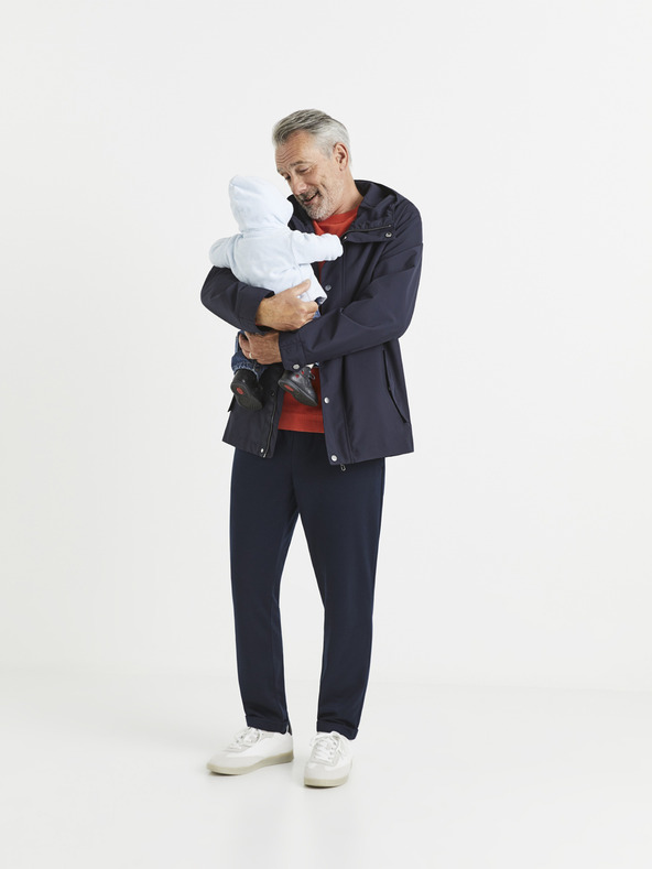 Celio Temno modre moške hlače Celio