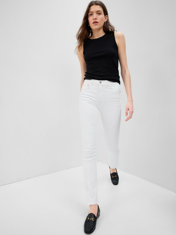 GAP Jeans hlače slim High Rise Vintage GAP