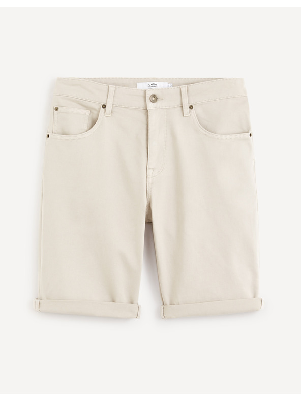 Celio Bež moške kratke hlače Celio Mohitobm