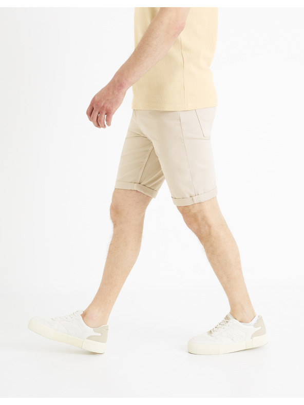 Celio Bež moške kratke hlače Celio Mohitobm