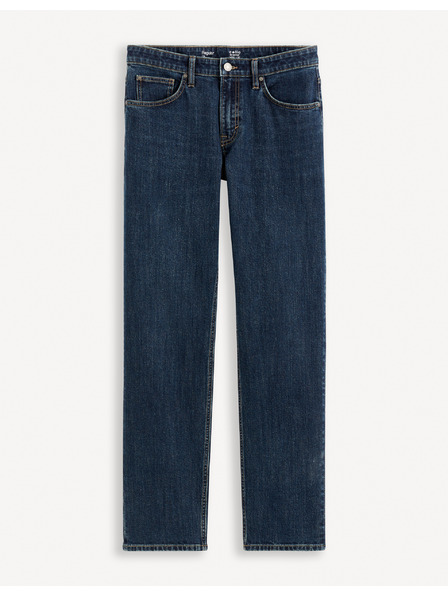 Celio Temno modre moške kavbojke rednega kroja Celio Fostones