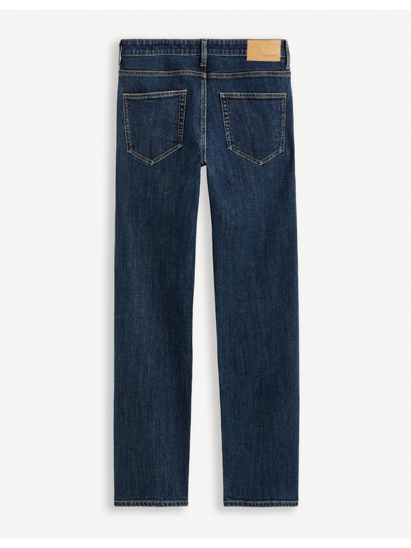 Celio Temno modre moške kavbojke rednega kroja Celio Fostones