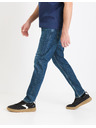 Celio Modre moške slim fit kavbojke Celio Gotapered