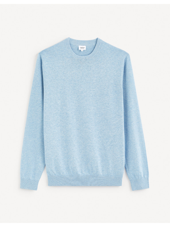 Celio Svetlo modra moška osnovna jopa Celio Decoton