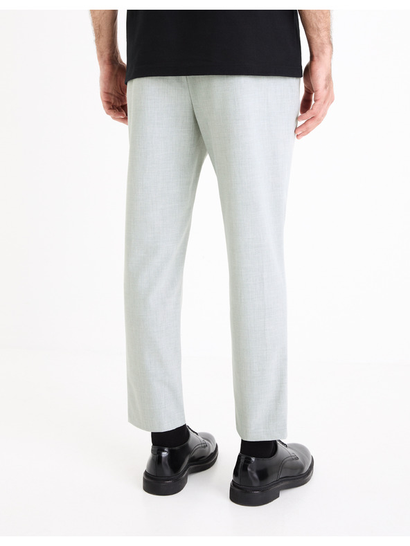 Celio Svetlo sive moške hlače Celio Cosmart