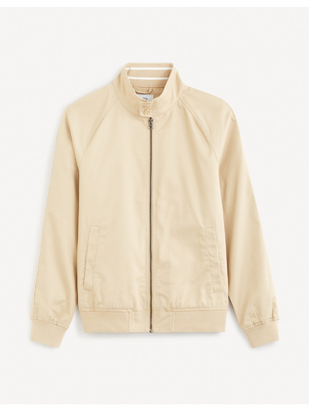 Celio Bež moški bomber Celio Gubavlna