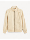 Celio Bež moški bomber Celio Gubavlna