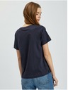 Orsay Temno modra ženska majica s kratkimi rokavi ORSAY
